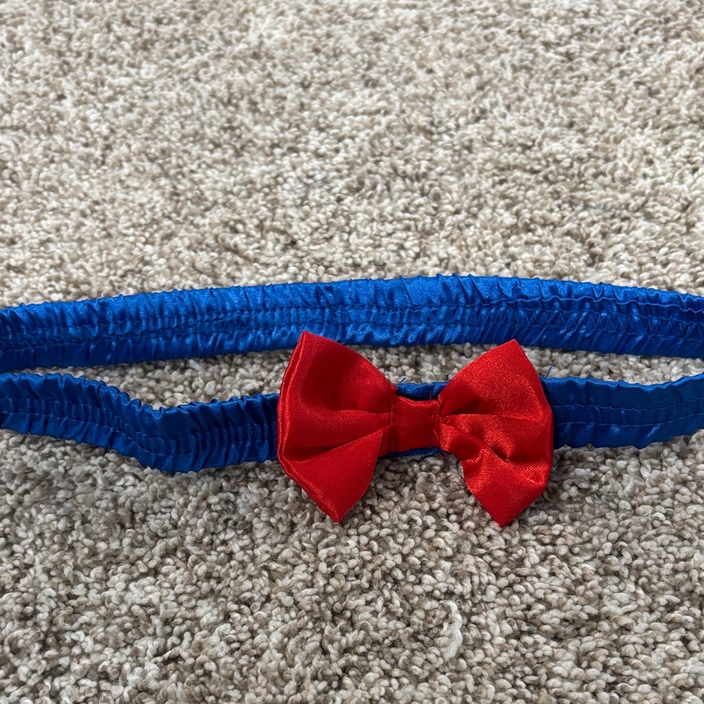 🟢10/$10 - Blue and Red Bow Kids Headband